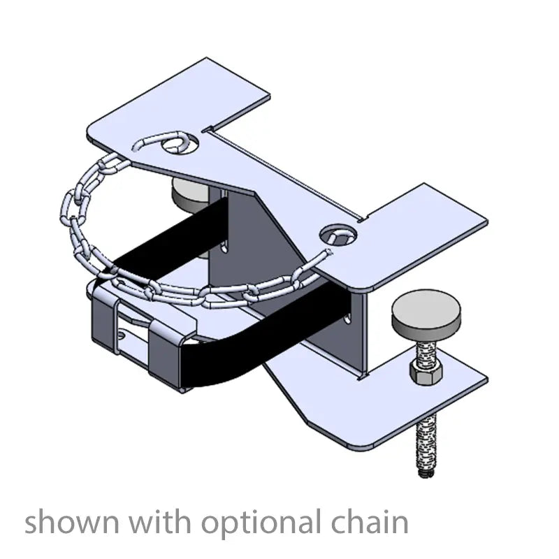 BB1 bench-mount gas cylinder bracket