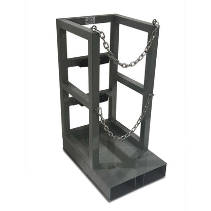 Gas cylinder pallet R2X2BPAL - side view